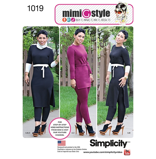 Simplicity 1019K5 snitmønster