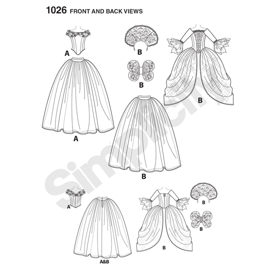 Simplicity 1026H5 snitmønster