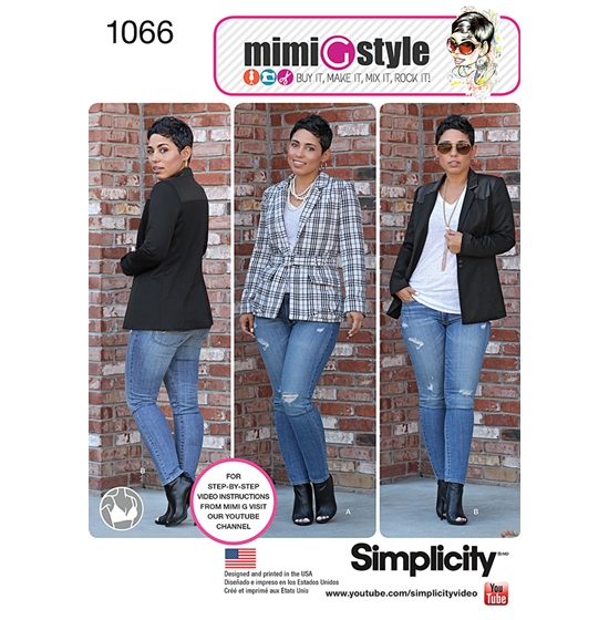 Simplicity 1066H5 snitmønster