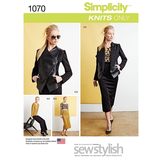 Simplicity 1070P5 snitmønster