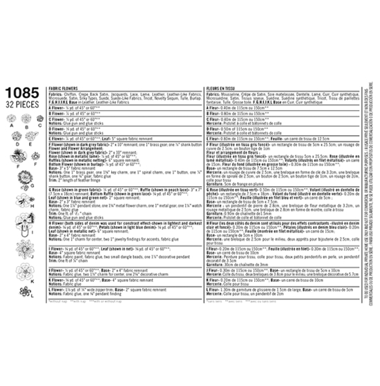 Simplicity 1085OS snitmønster