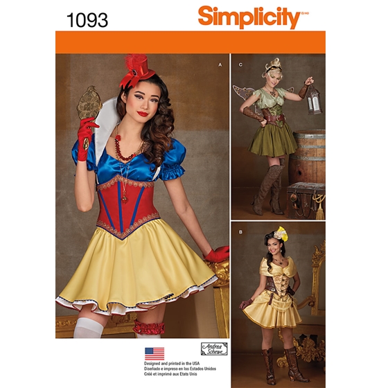 Simplicity 1093H5 snitmønster