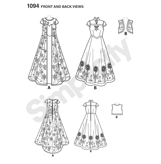Simplicity 1094R5 snitmønster