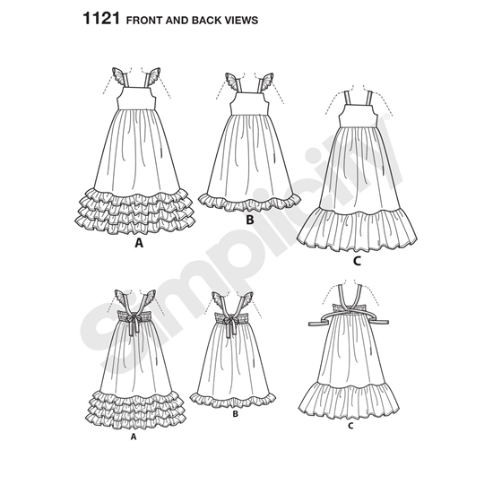Simplicity 1121HH snitmønster