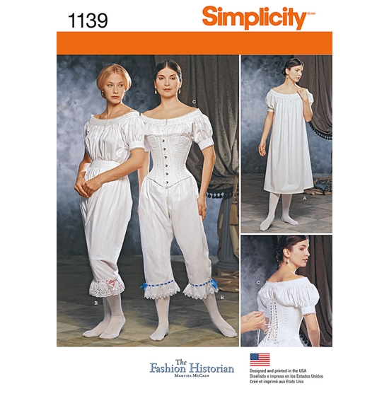 Simplicity 1139RR snitmønster
