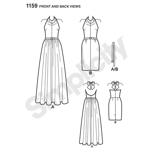 Simplicity 1159H5 snitmønster