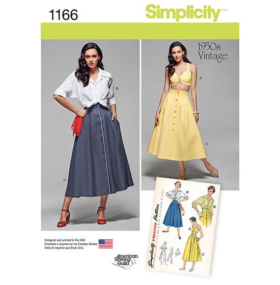 Simplicity 1166U5 snitmønster