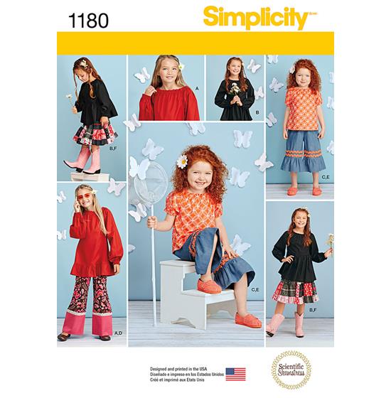 Simplicity 1180K5 snitmønster
