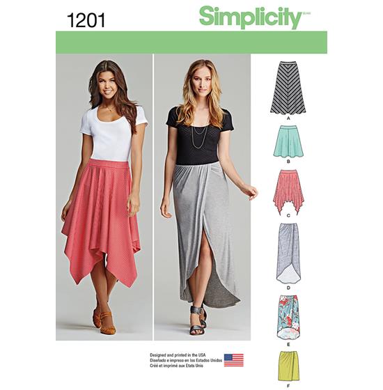 Simplicity 1201H5 snitmønster