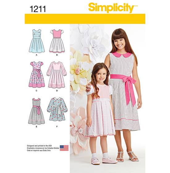 Simplicity 1211K5 snitmønster