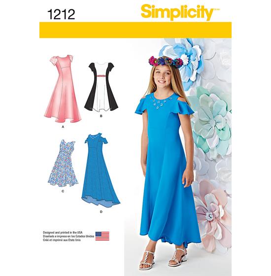 Simplicity 1212BB snitmønster