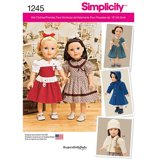 Simplicity 1245OS snitmønster