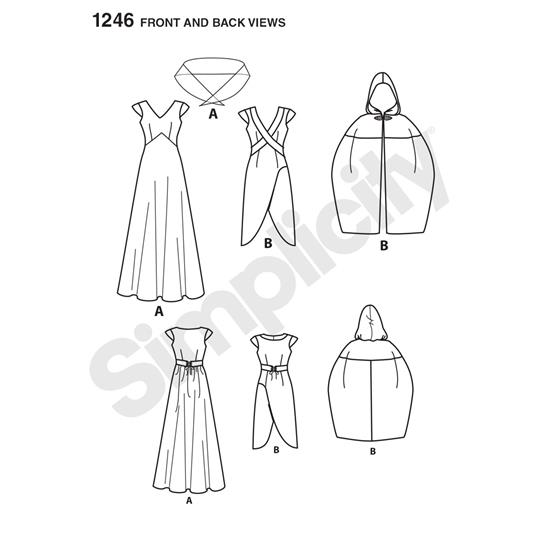 Simplicity 1246HH snitmønster