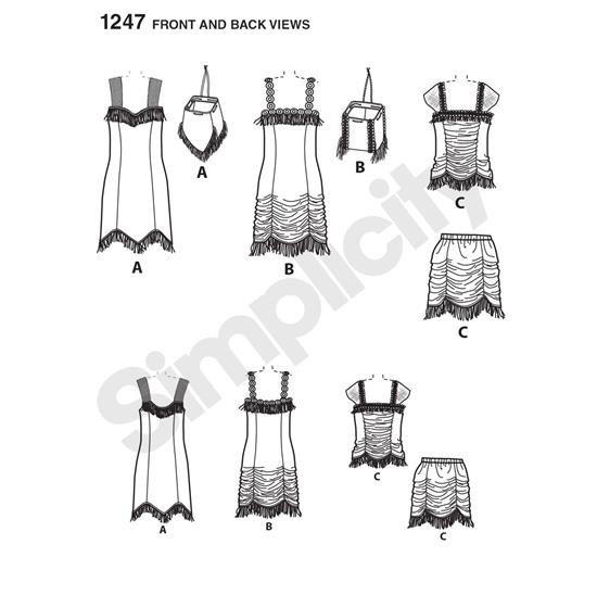 Simplicity 1247HH snitmønster
