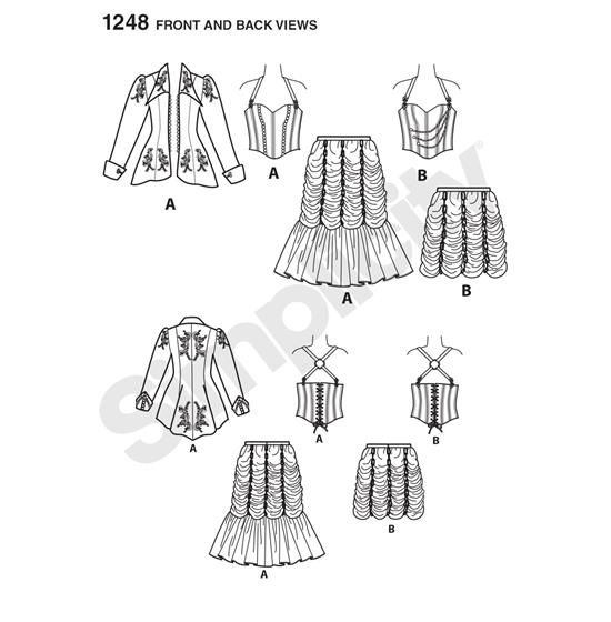Simplicity 1248R5 snitmønster