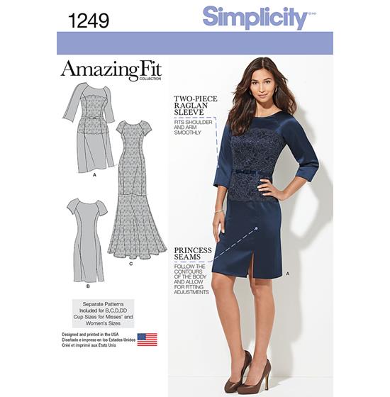 Simplicity 1249BB snitmønster
