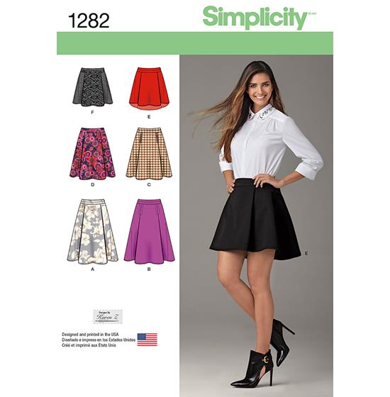 Simplicity 1282R5 snitmønster