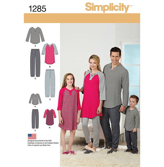 Simplicity 1285A snitmønster