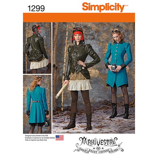 Simplicity 1299R5 snitmønster