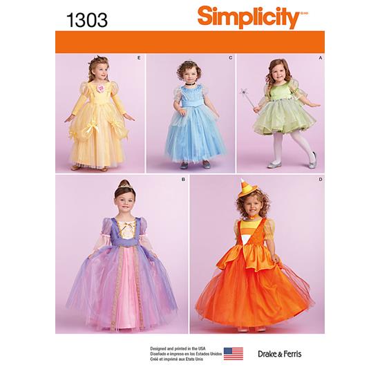 Simplicity 1303AA snitmønster