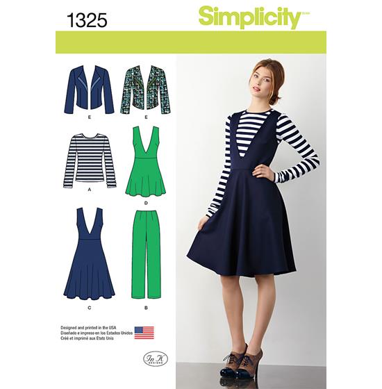 Simplicity 1325R5 snitmønster