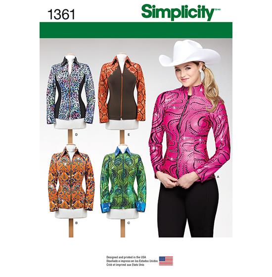 Simplicity 1361H5 snitmønster