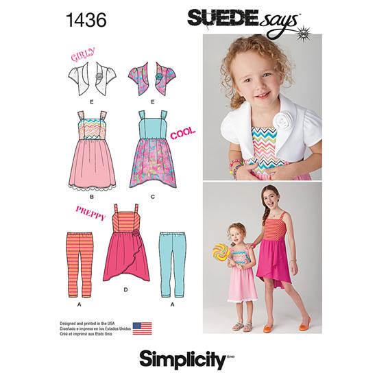 Simplicity 1436K5 snitmønster
