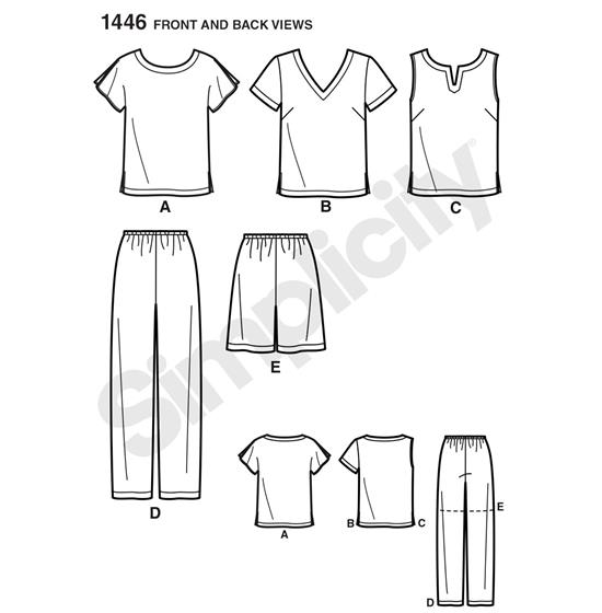 Simplicity 1446GG snitmønster
