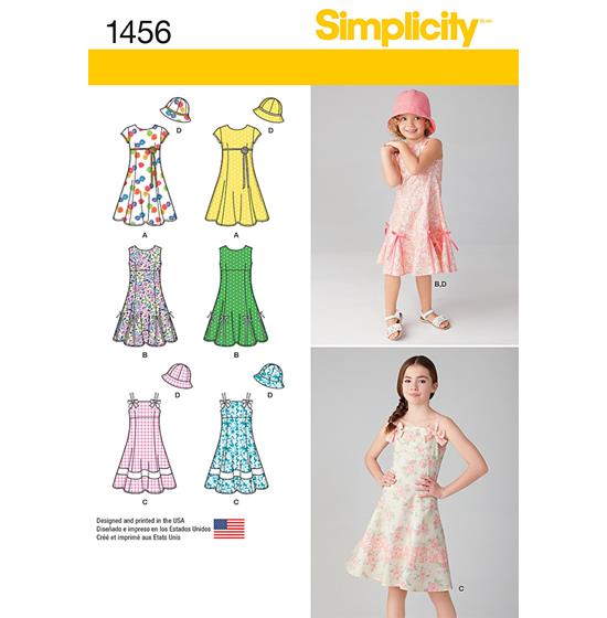 Simplicity 1456K5 snitmønster