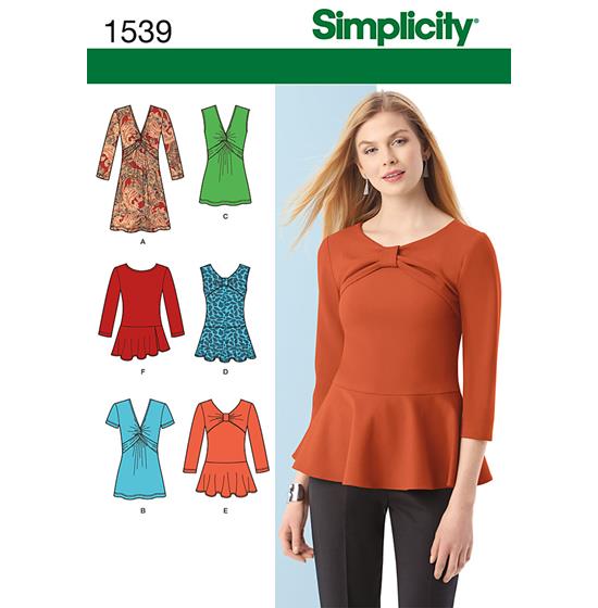Simplicity 1539R5 snitmønster