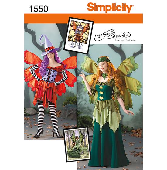 Simplicity 1550H5 snitmønster