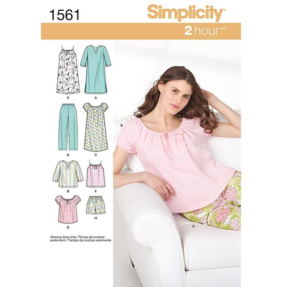 Simplicity 1561BB snitmønster