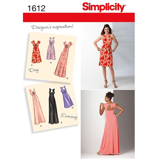 Simplicity 1612BB snitmønster