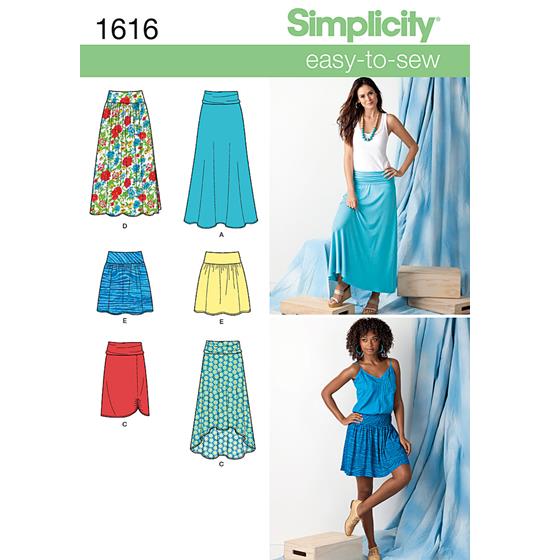 Simplicity 1616K5 snitmønster