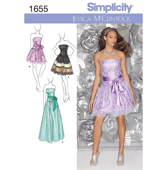 Simplicity 1655R5 snitmønster