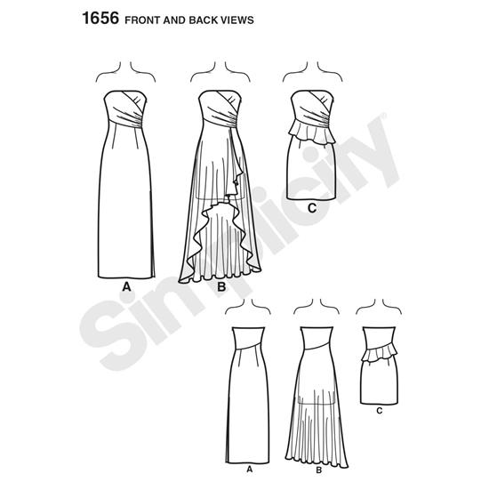 Simplicity 1656P5 snitmønster
