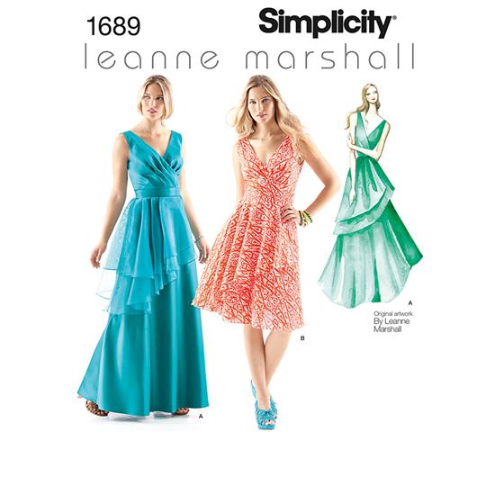 Simplicity 1689P5 snitmønster