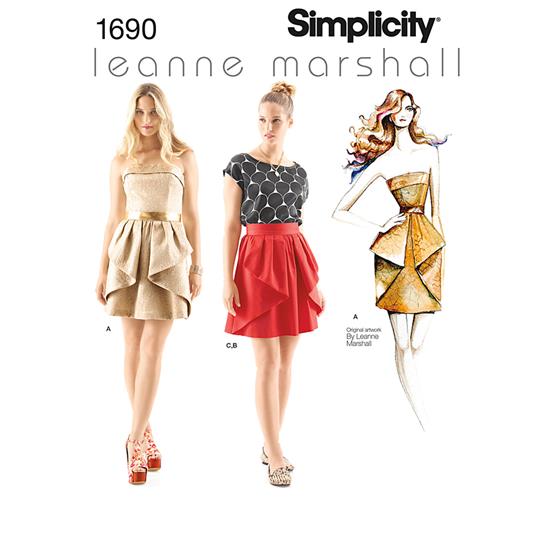 Simplicity 1690D5 snitmønster