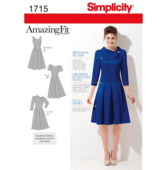 Simplicity 1715R5 snitmønster