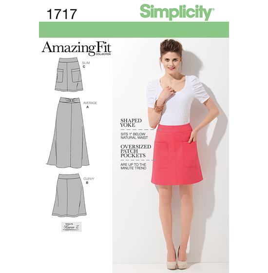 Simplicity 1717R5 snitmønster