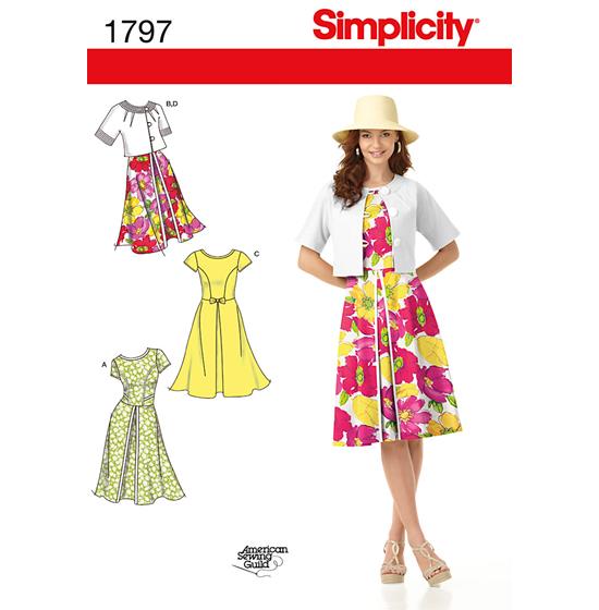 Simplicity 1797H5 snitmønster