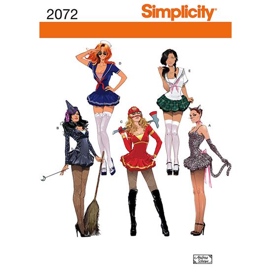 Simplicity 2072R5 snitmønster