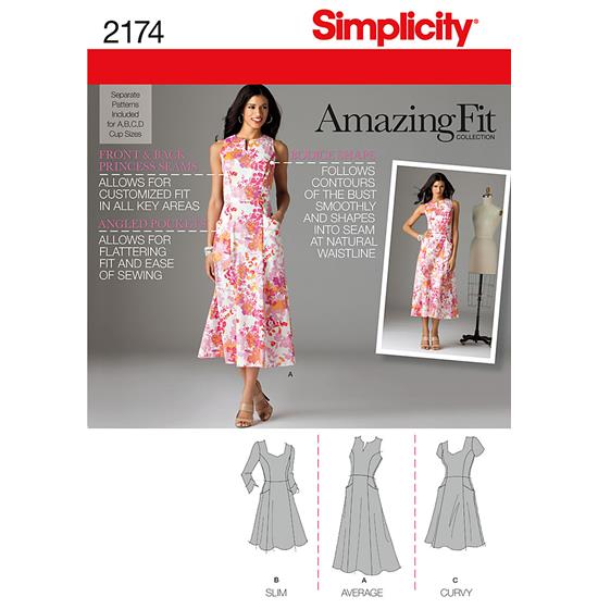 Simplicity 2174H5 snitmønster