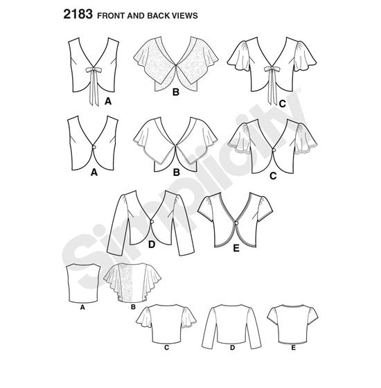 Simplicity 2183U5 snitmønster