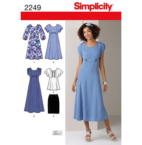 Simplicity 2249BB snitmønster