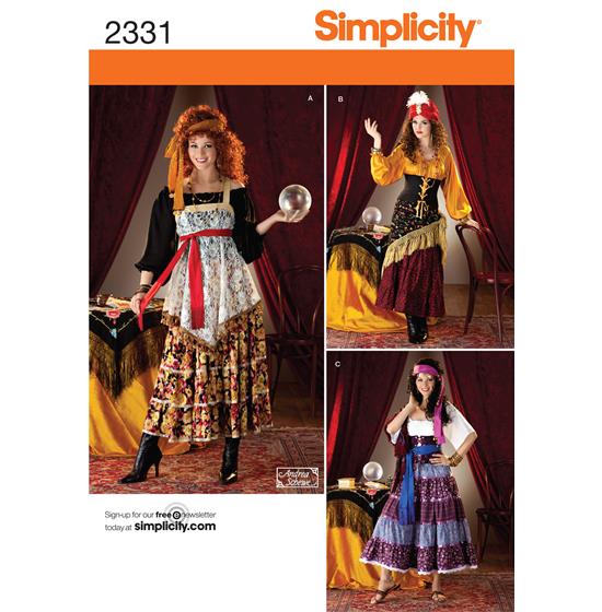 Simplicity 2331HH snitmønster