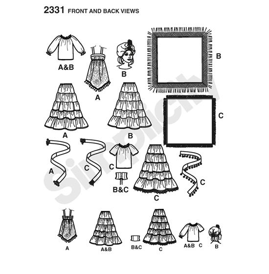 Simplicity 2331HH snitmønster
