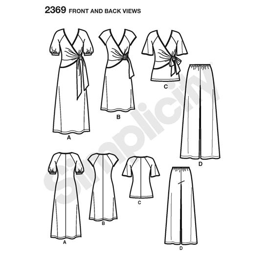 Simplicity 2369K5 snitmønster