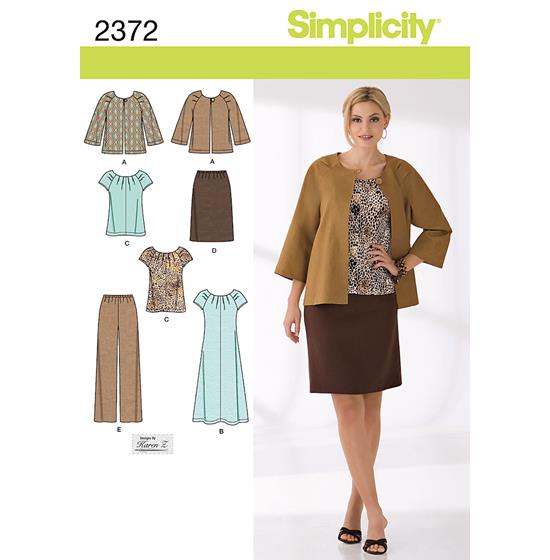 Simplicity 2372BB snitmønster