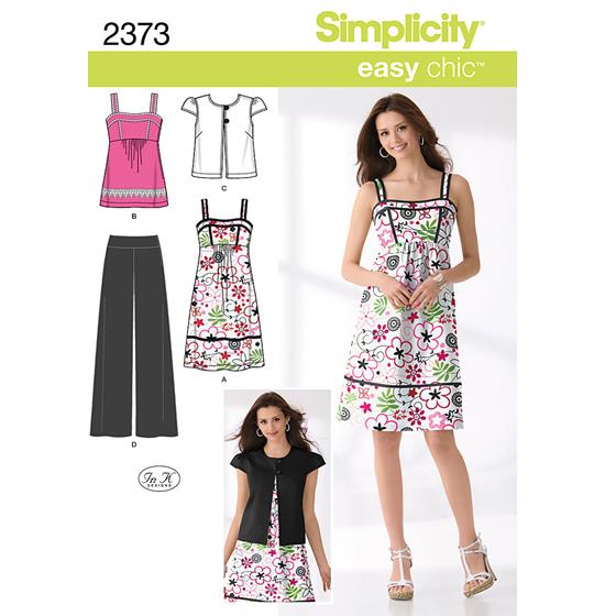 Simplicity 2373H5 snitmønster